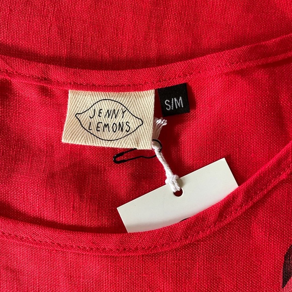 Jenny Lemons Linen Box Top - NWT - Picture 8 of 10